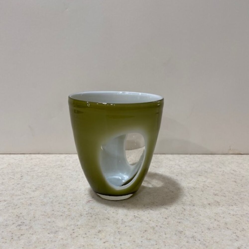 Ceramic candle holder vintage